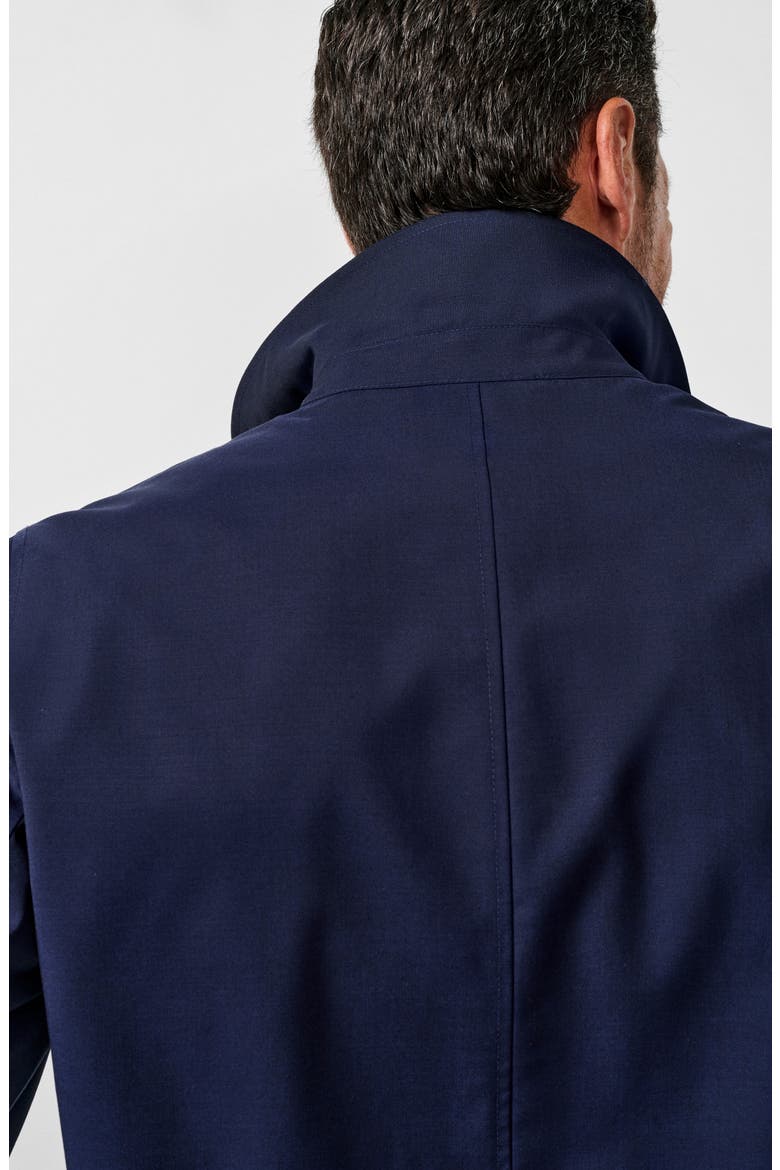 Scout Wool Rain Jacket, Alternate, color, NAVY
