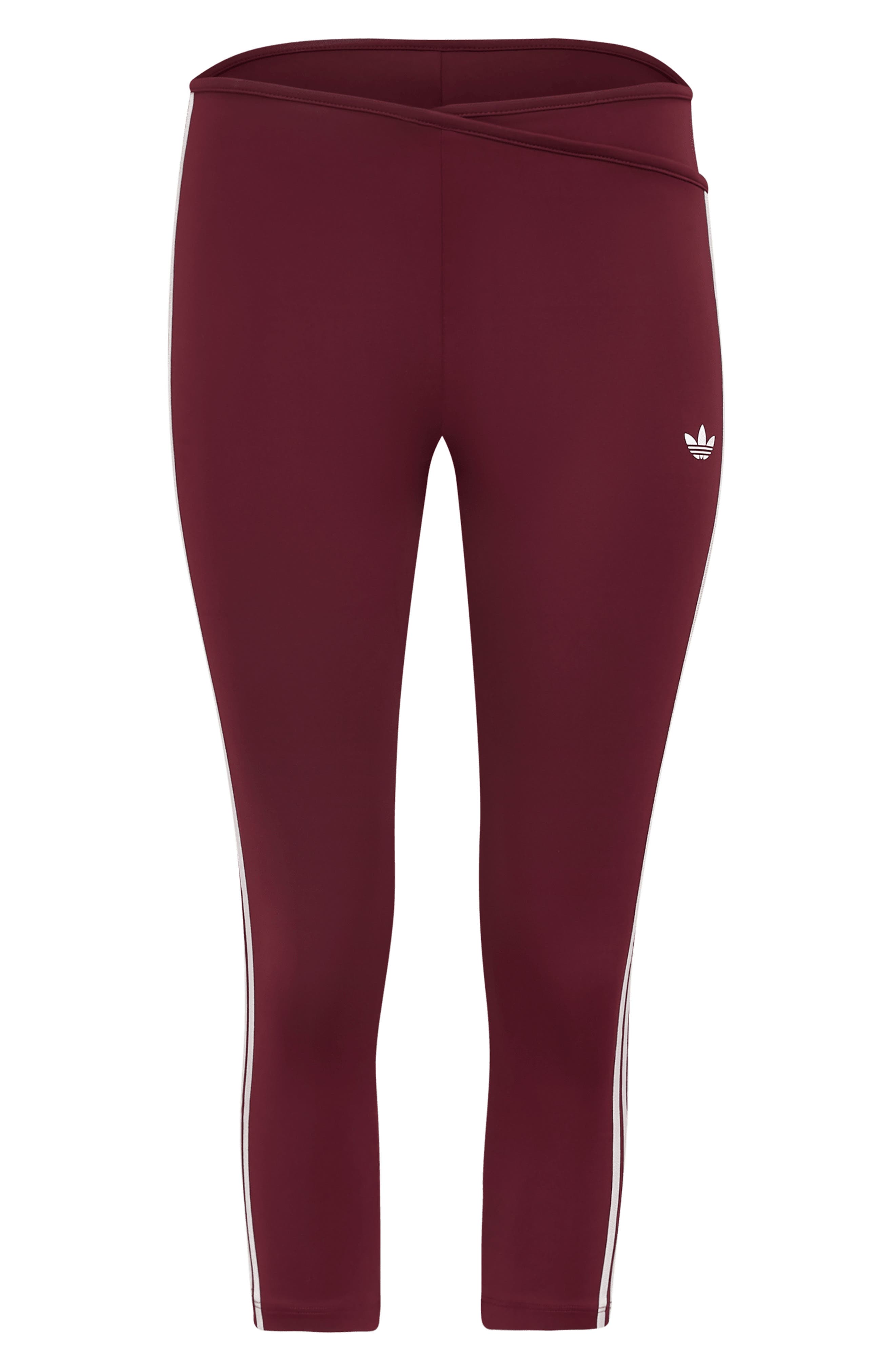 Crossover Waist Capri Leggings