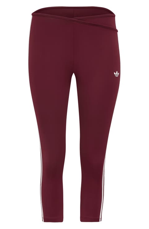 Crossover Waist Capri Leggings