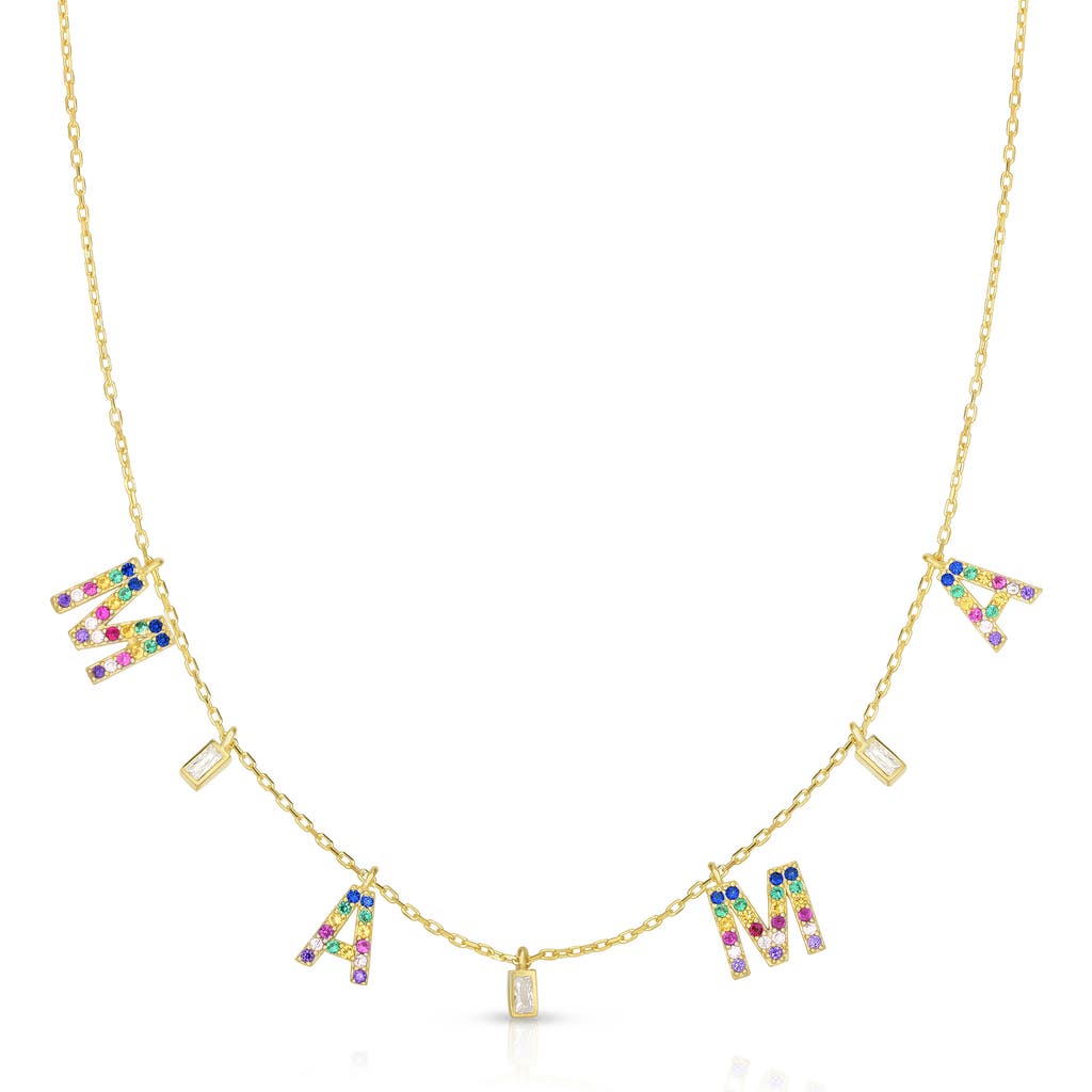 Sphera Milano Mama Necklace In Gold