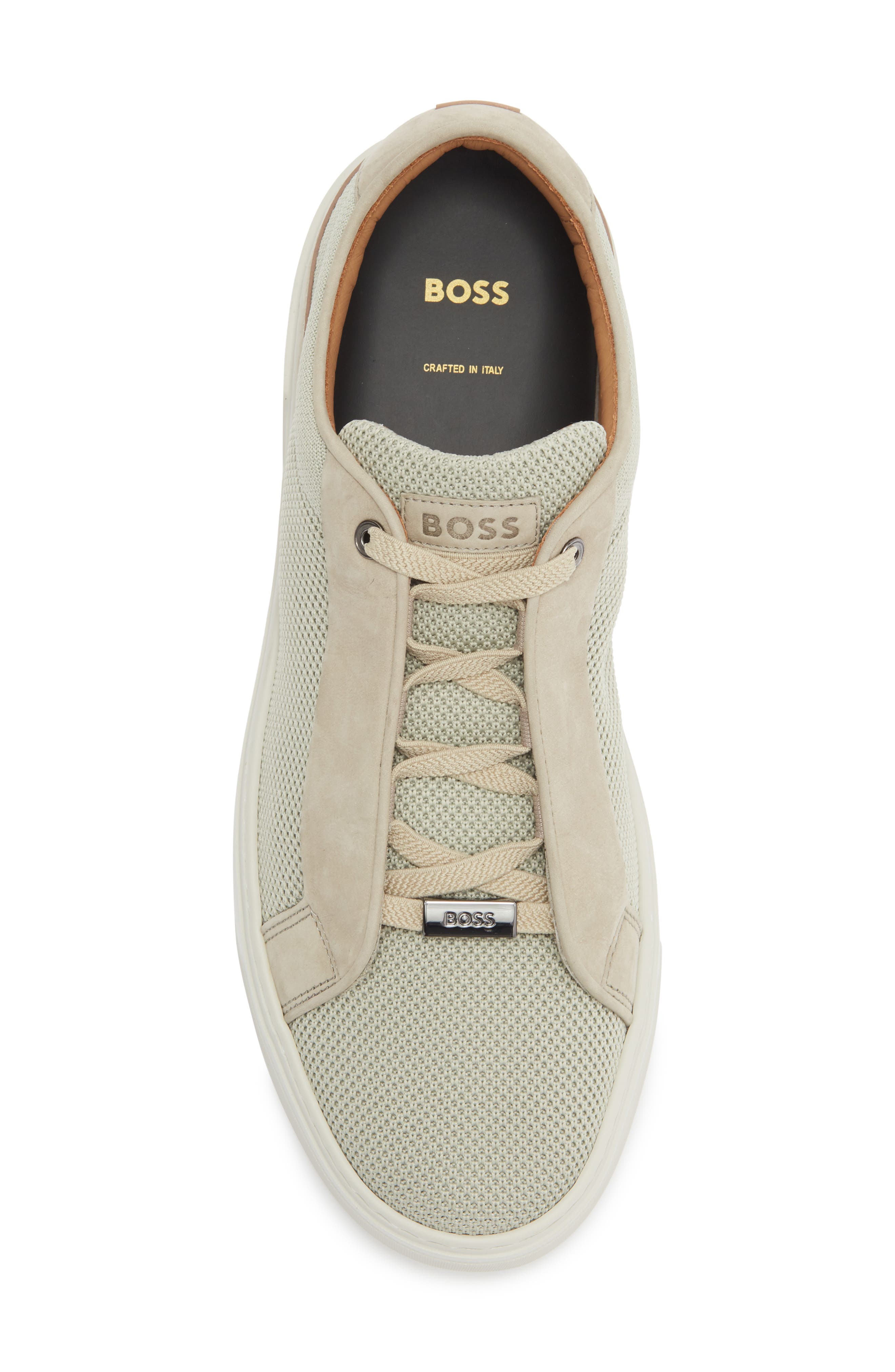 BOSS Gary Sneaker, Alternate, color, Light/ Pastel Grey