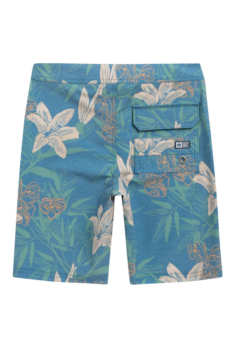 Kids' Crew Board Shorts, Alternate, color, CAST BLUE