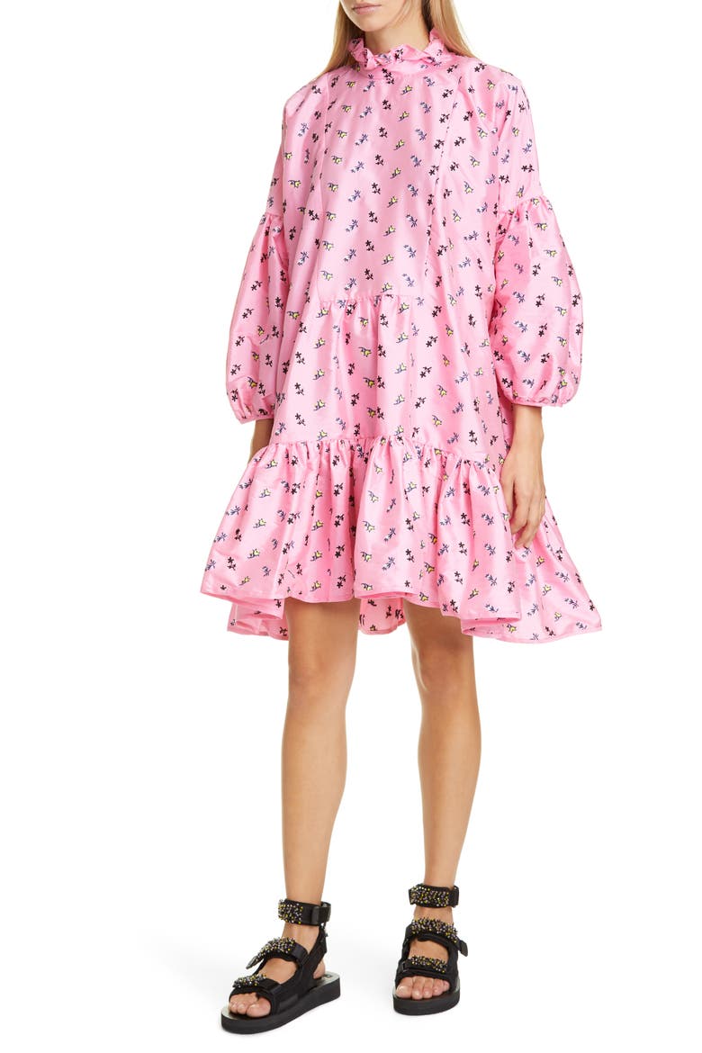 Belle Dress, Main, color, PINK MULTICOLOUR