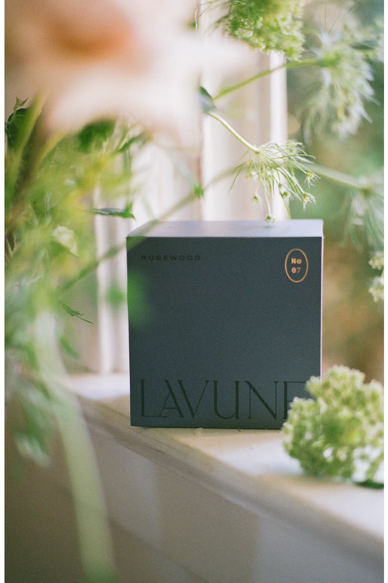 No. 7 Rosewood Candle, Alternate, color, DARK BLUE