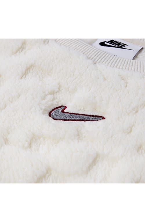 Nike Cozy Fleece Sweatshirt & Flare Leggings Set In Multi