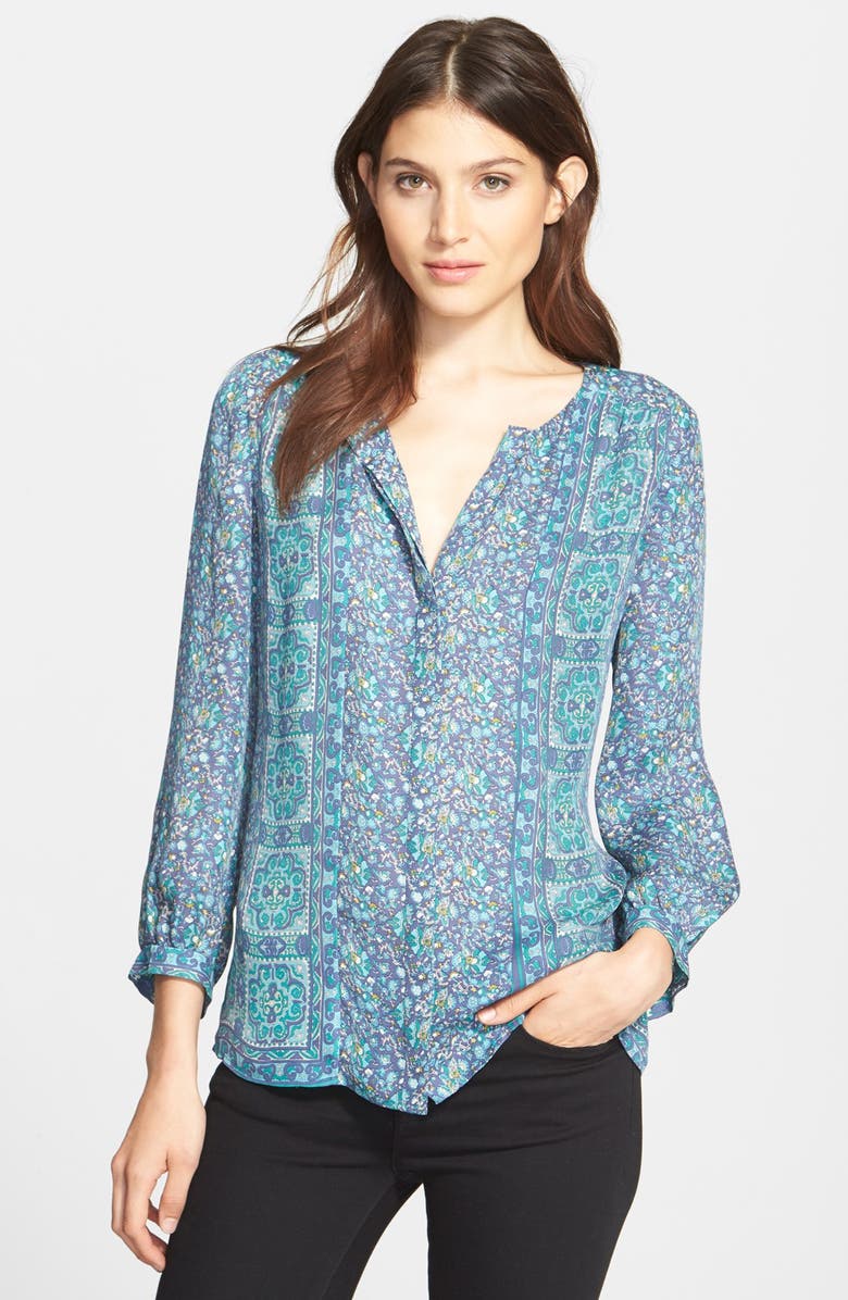 Joie 'Pazima' Print Silk Top, Main, color,