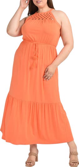 Daniel Rainn Halter Neck Maxi Dress | Nordstrom