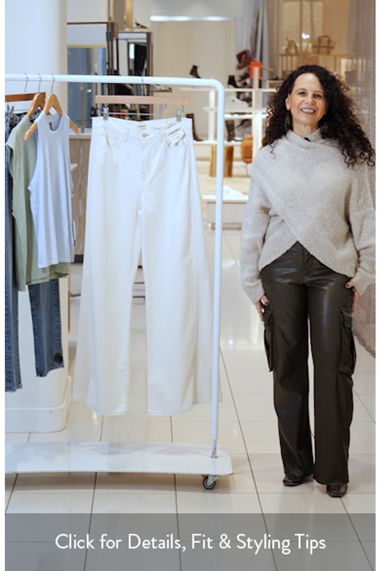 Beau High Waist Wide Leg Jeans video