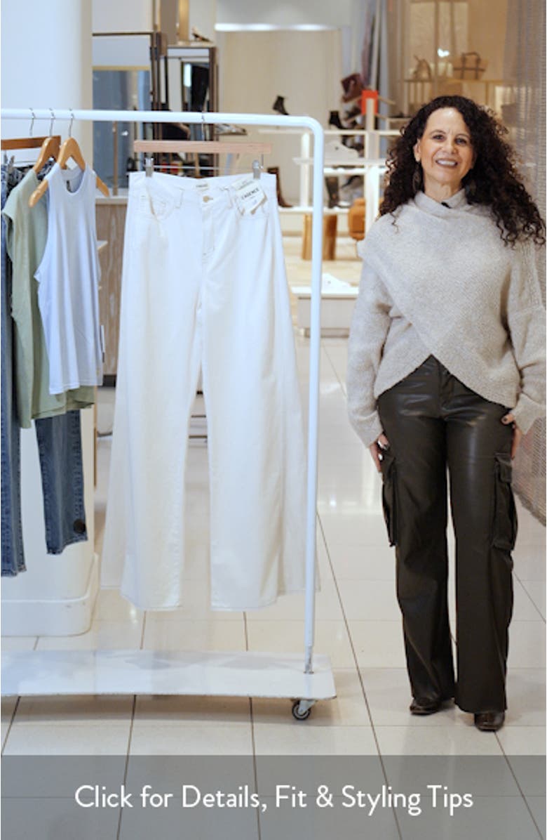 Beau High Waist Wide Leg Jeans, sales video thumbnail