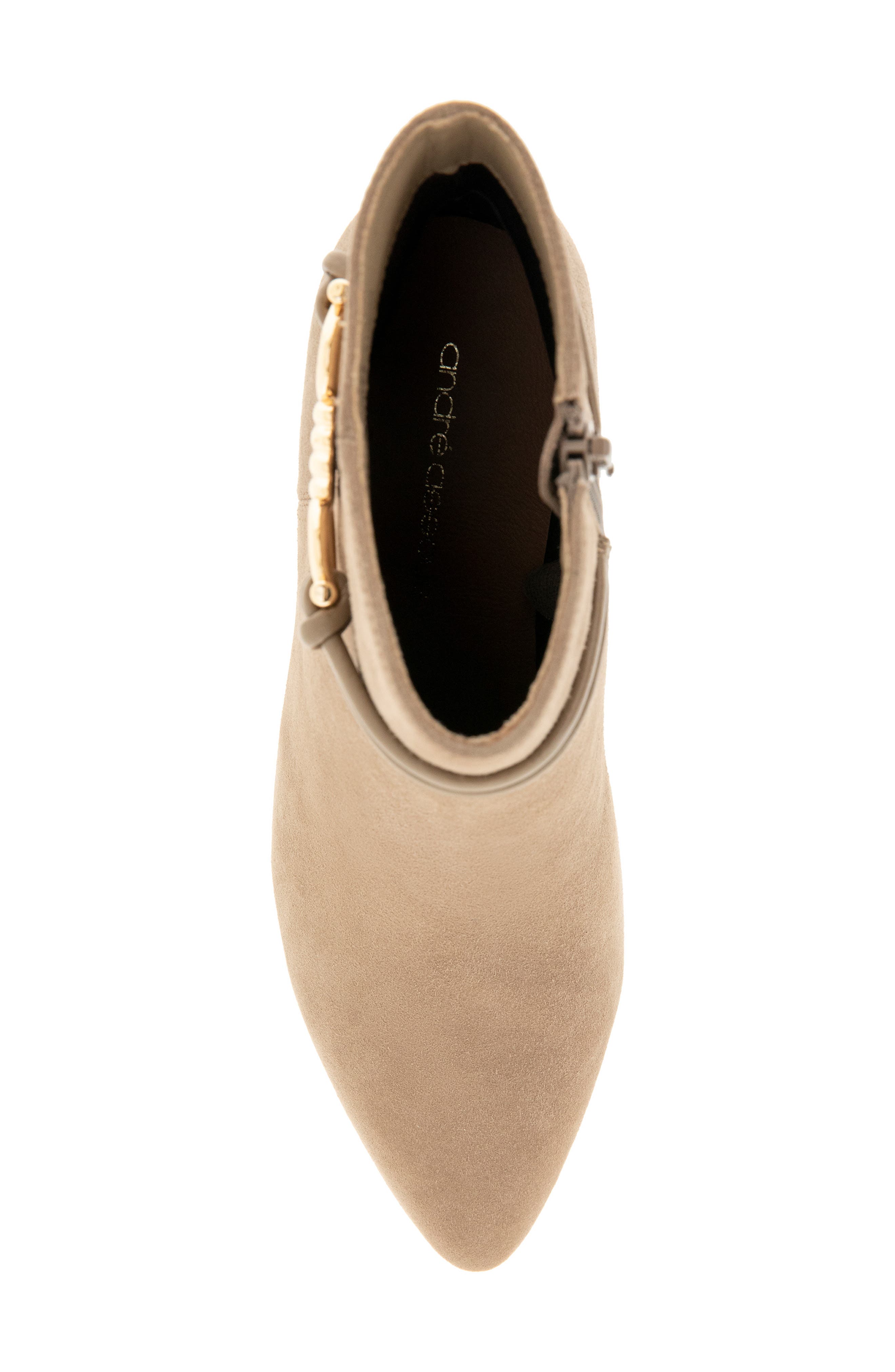Wrenna Pointed Toe Bootie, Alternate, color, DESERT TAUPE