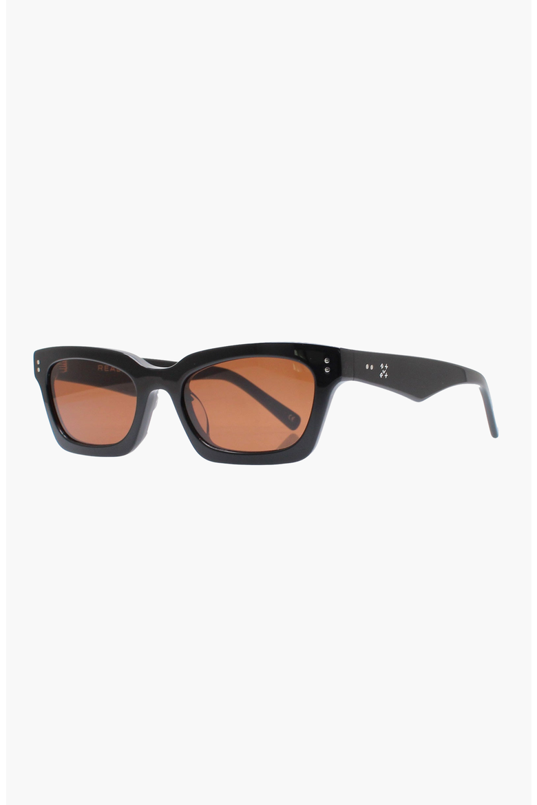 Luxe Ginsburg Sunglasses, Alternate, color, Onyx
