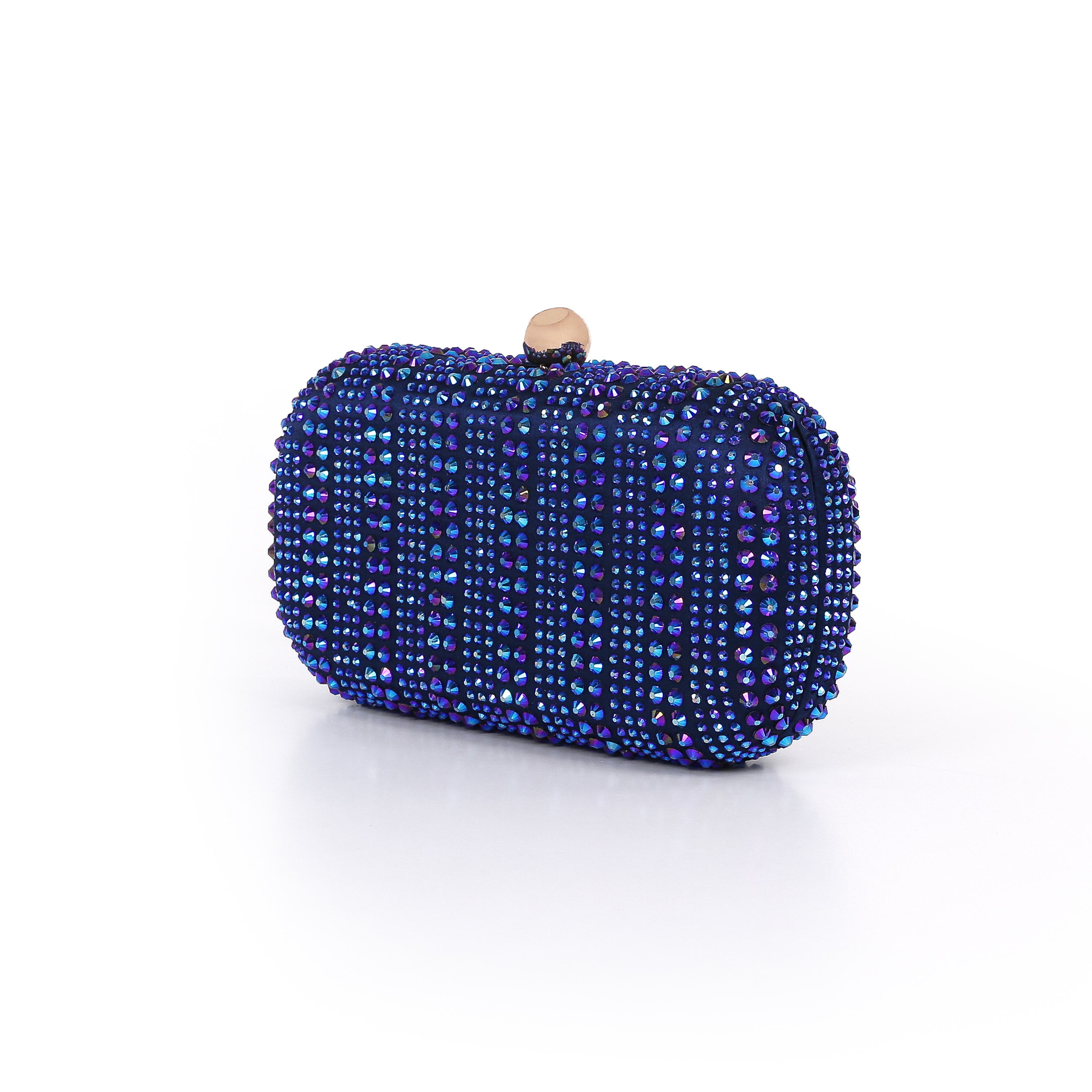 Harlow Crystal Minaudière, Alternate, color, Navy