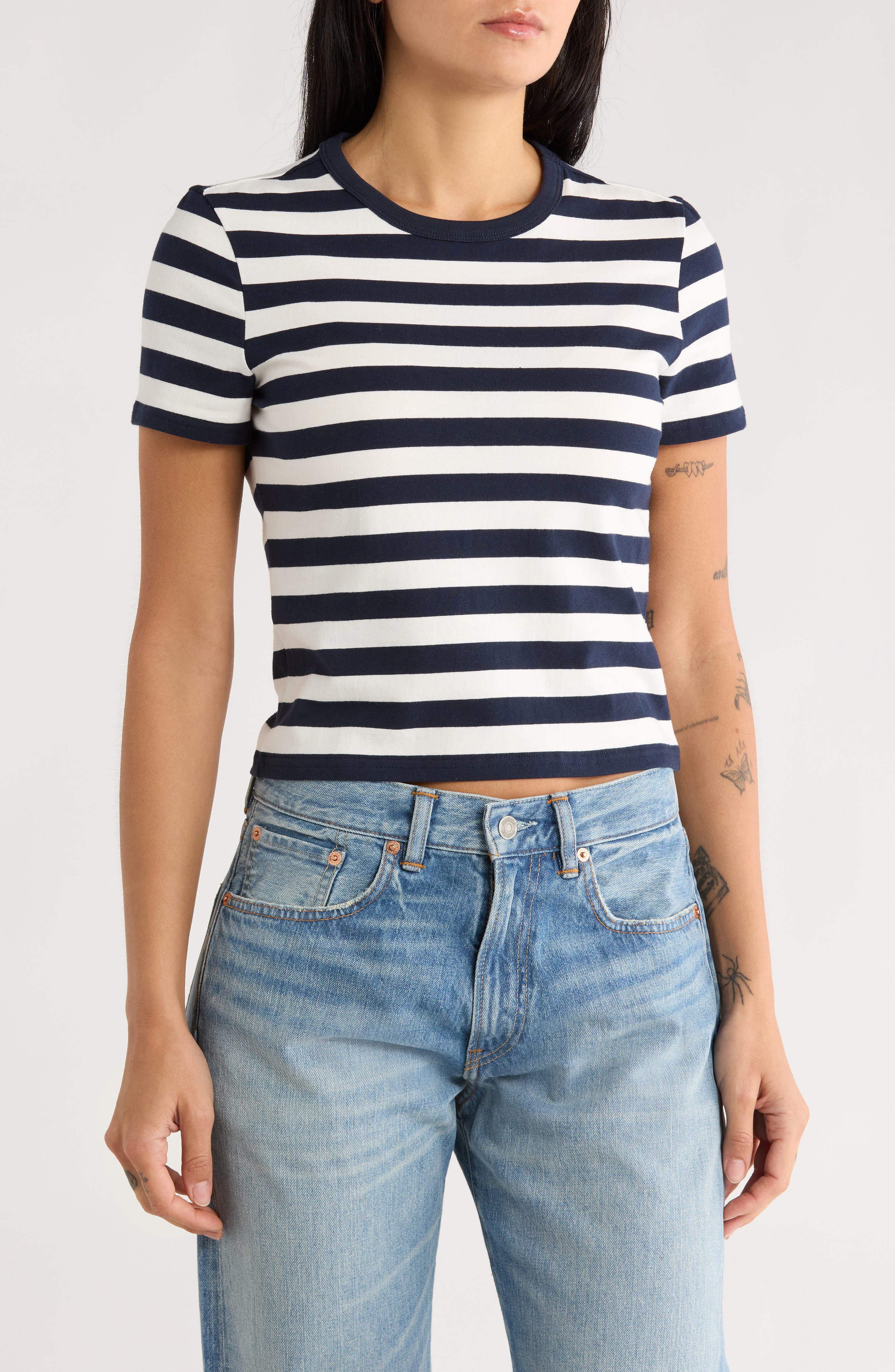 DENIMIST Striped Baby T-Shirt