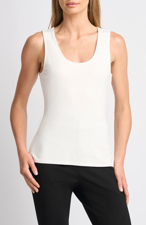 Scoop Neck Knit Tank