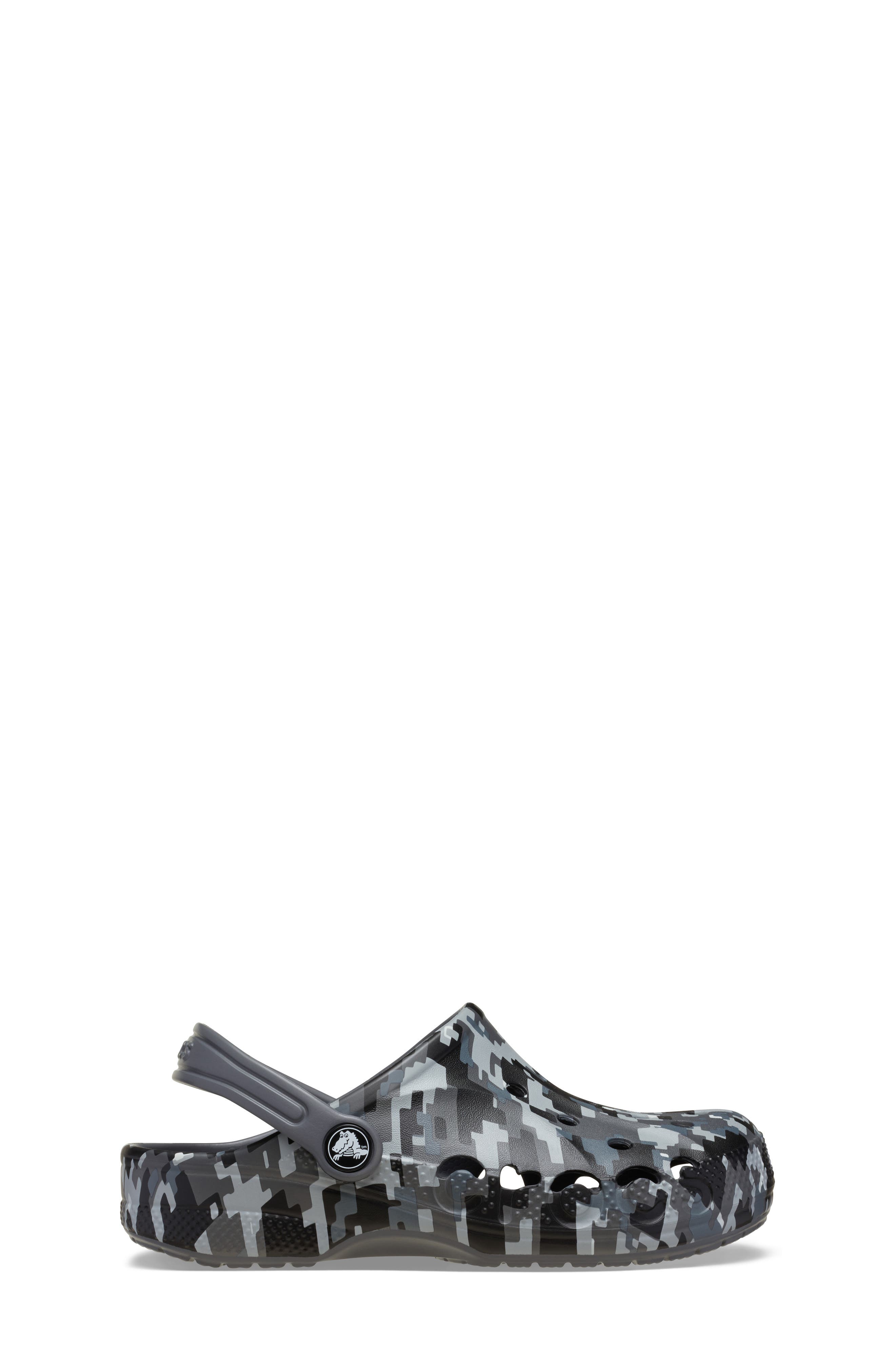Kids' Baya Print Clog, Alternate, color, CHARCOAL/CHARCOAL