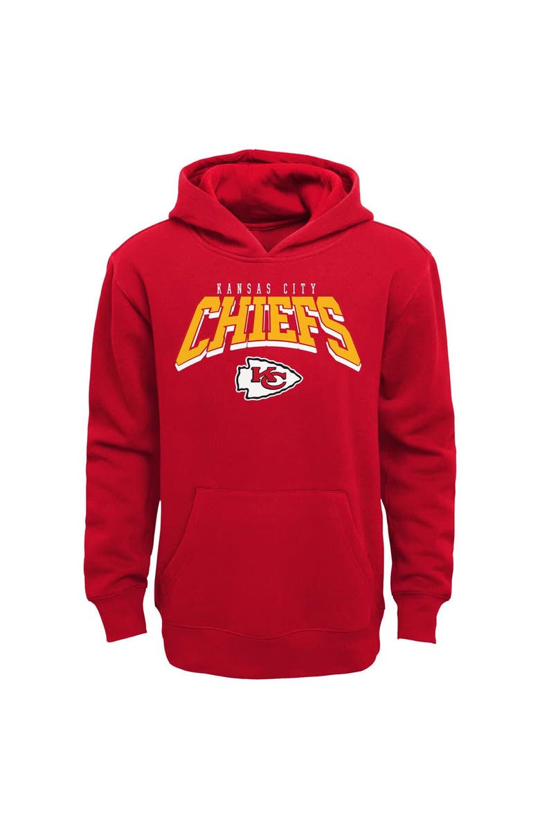 Outerstuff Toddler Kansas City Chiefs Dynamic Duo Fleece Pullover Hoodie & Sweatpants Set, Alternate, color,