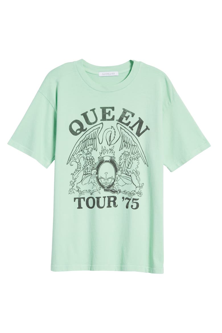 Queen 1975 Tour Graphic Tee, Alternate, color, MINT