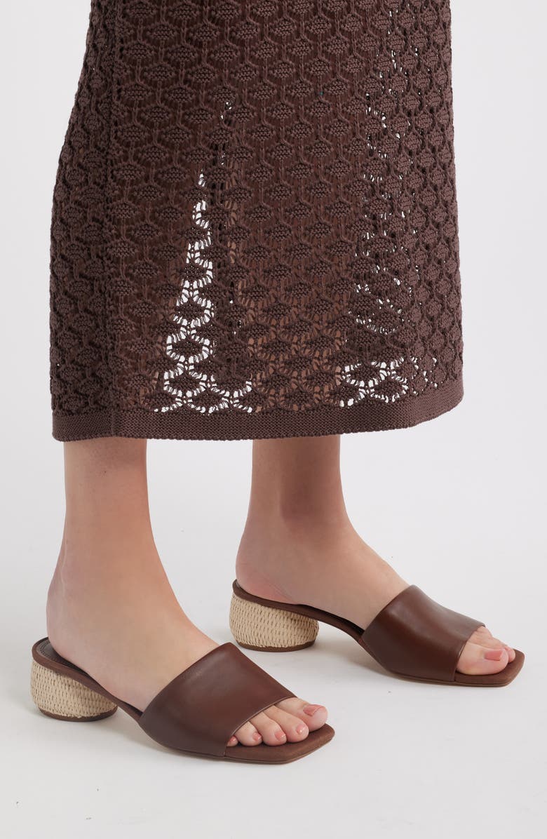 Nordstrom Winona Slide Sandal, Alternate, color, Brown Dark Mage
