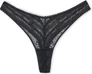 Etam Aura Lace Tanga Thong