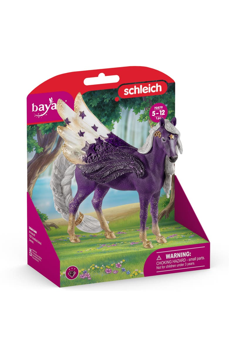 Schleich Bayala Star Pegasus Mare, Animal Figurine, Vinyl, Kids Ages 5+, Alternate, color, Multicolored