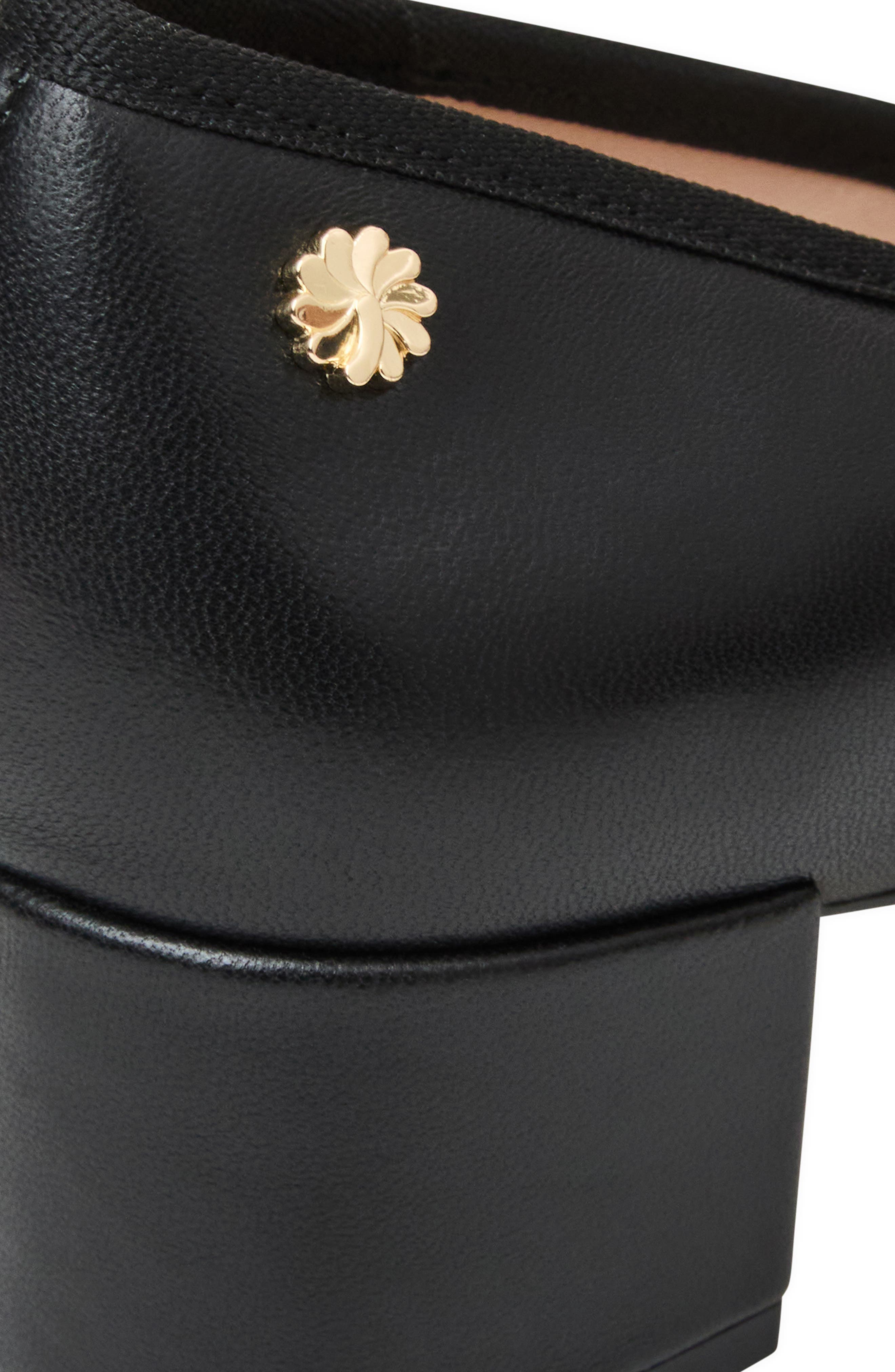 Jack Rogers Maddy Square Toe Pump, Alternate, color, Black