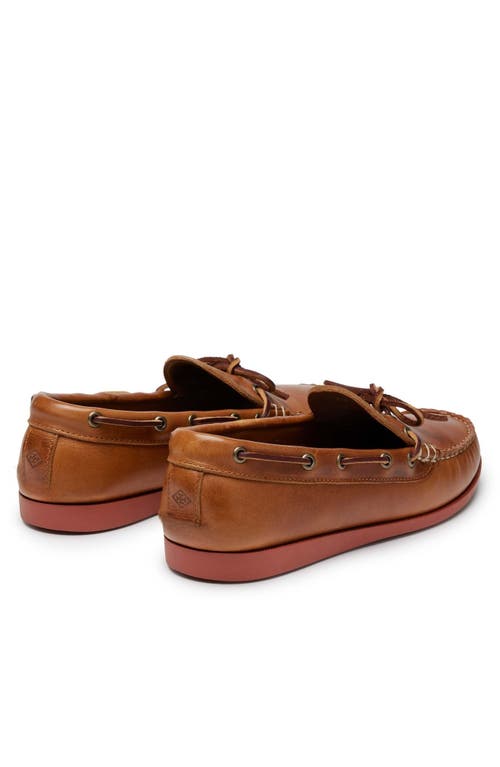 Quoddy Canoe Shoe In Brown