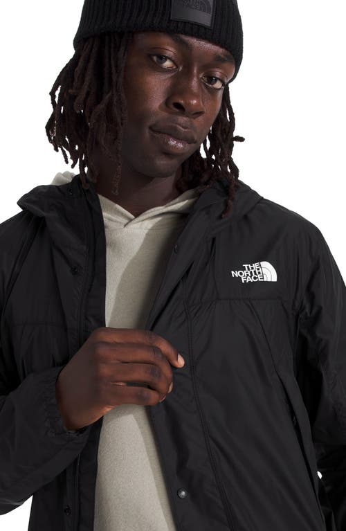 Shop The North Face Mountain Wind Jacket In Tnf Black