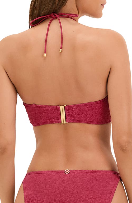 Vix Paula Hermanny Firenze Yara Convertible Bikini Top In Pink