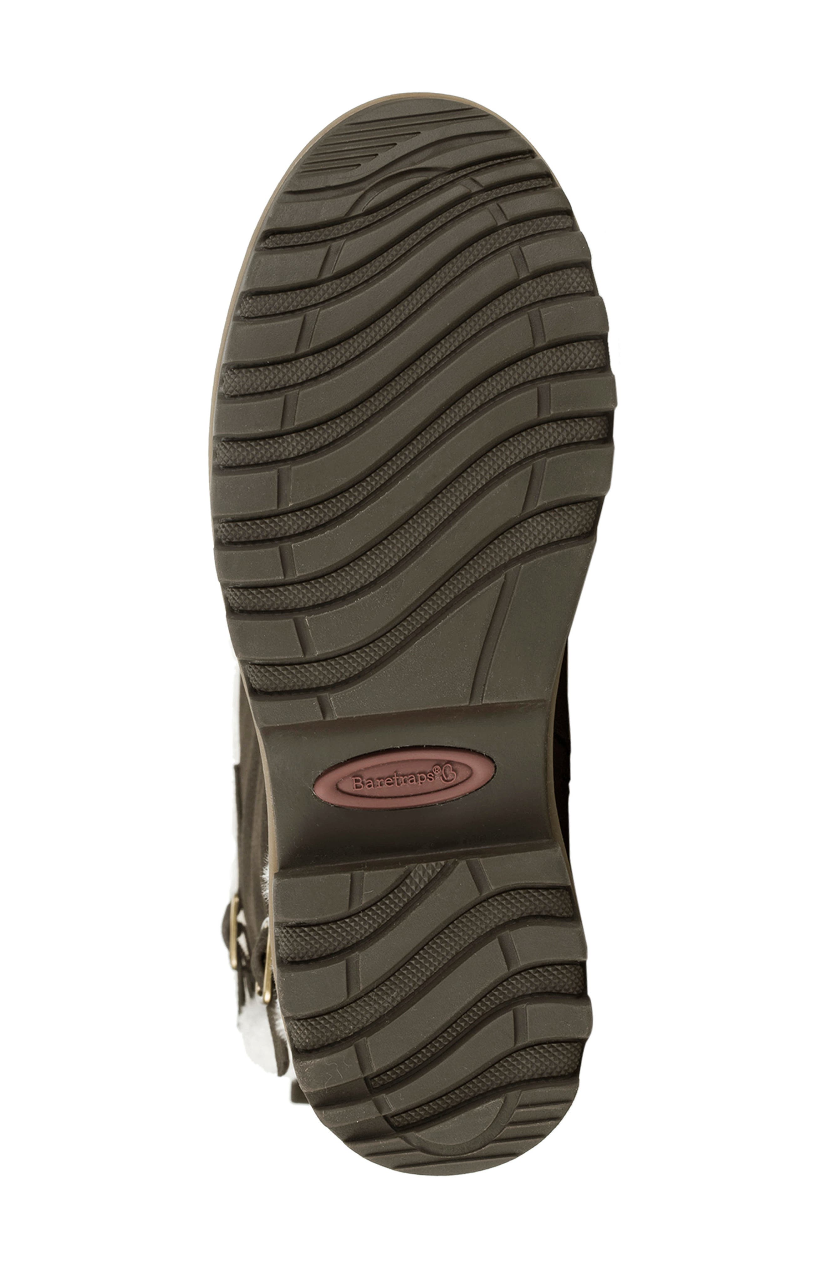 BARETRAPS Navia Faux Fur Lined Tall Boot, Alternate, color, Dark Brown