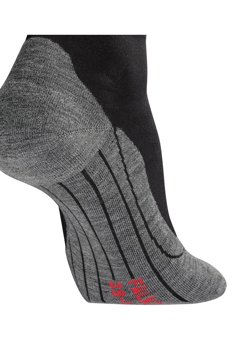 RU4 Endurance Short Running Socks, Alternate, color, Black-Mix