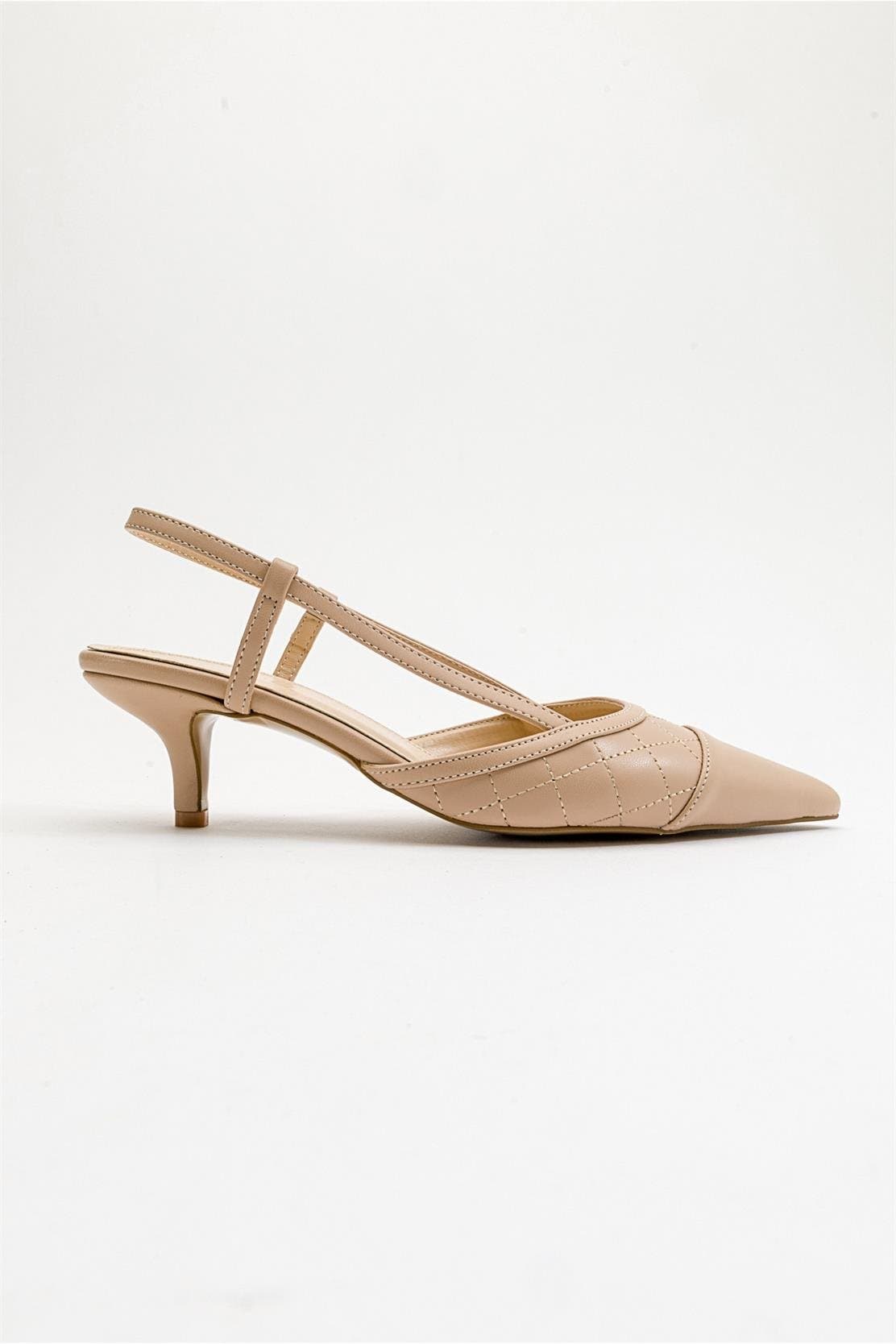 Point Pointed Toe Slingback Pump, Alternate, color, Nude