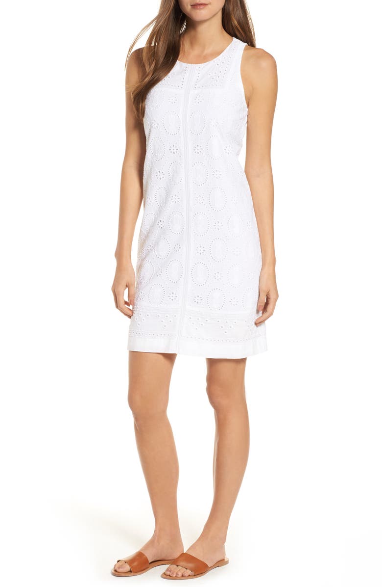 Tommy Bahama Pineapple Blossoms Shift Dress, Main, color,