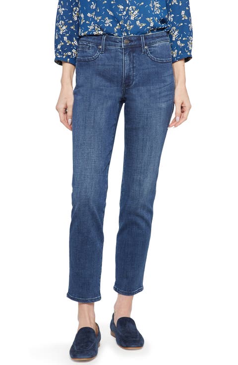 Stella High Waist Ankle Tapered Jeans