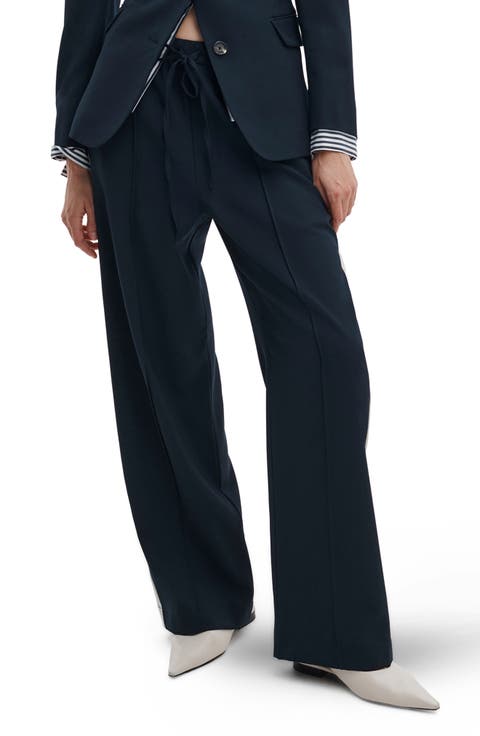 Siena Side Stripe Wool Pants