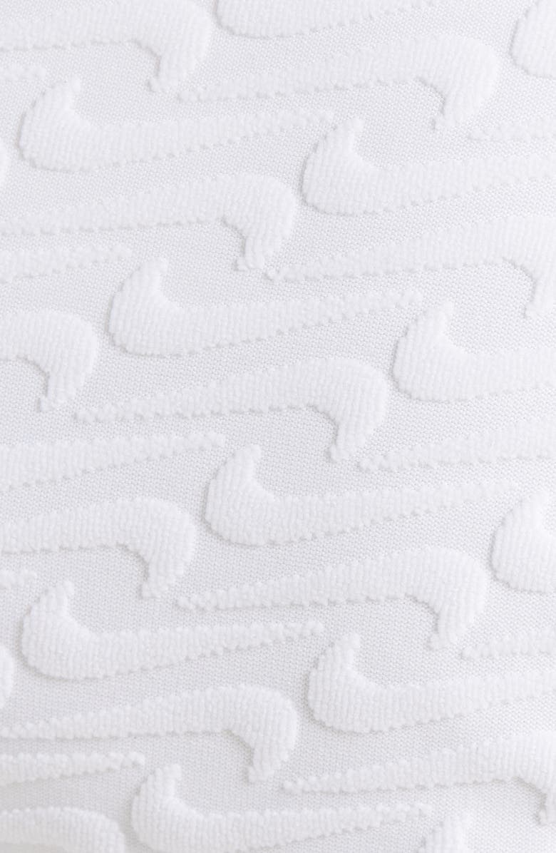 Nike Tie Side Terry Bikini Bottoms, Alternate, color, White