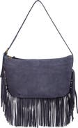 Lucky Brand Ivy Fringe Suede Shoulder Bag