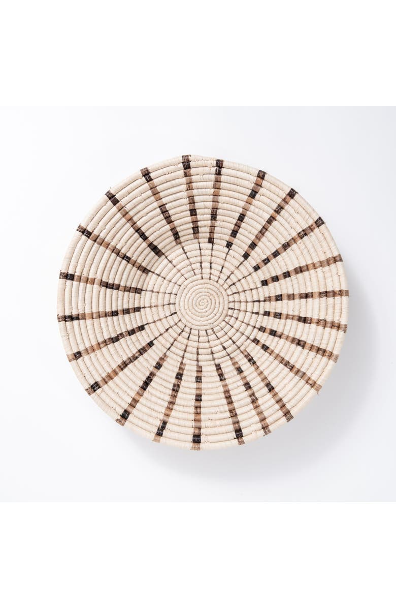 Maadili Collective Large Radial Basket ~ Banana Fiber, Main, color, Natural