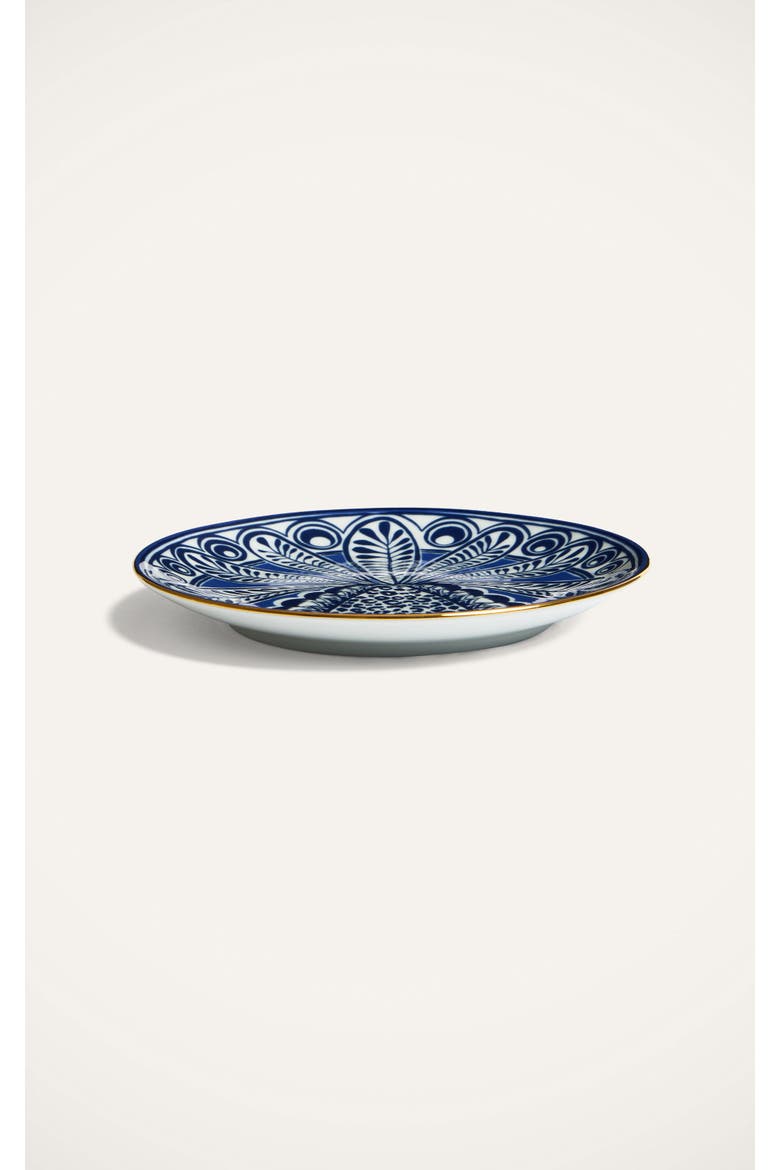 Side Plate Big Pineapple Blue, Alternate, color, Big Pineapple Blue