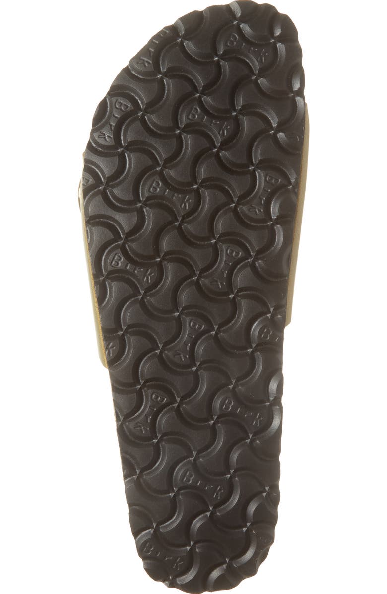 Birkenstock Madrid Big Buckle Slide Sandal, Alternate, color, Green Olive