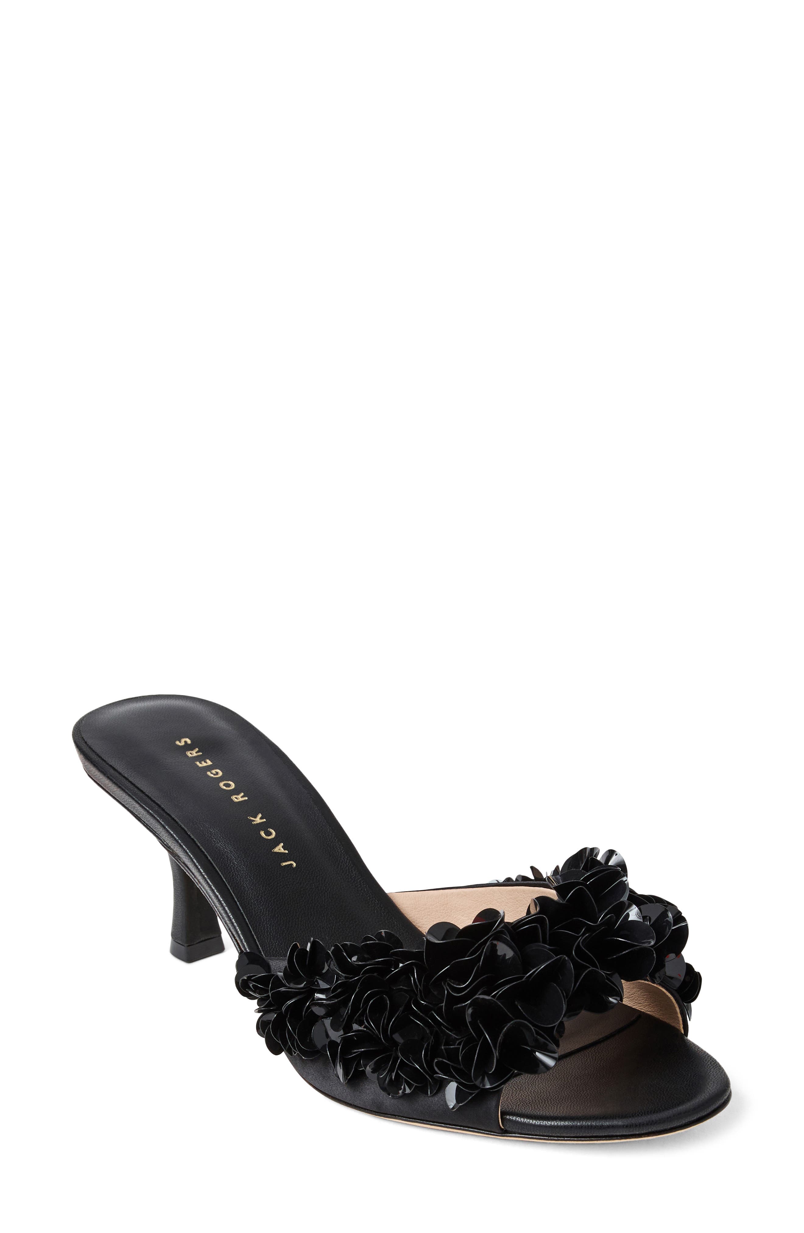 Jack Rogers Crown Slide Sandal, Main, color, Black