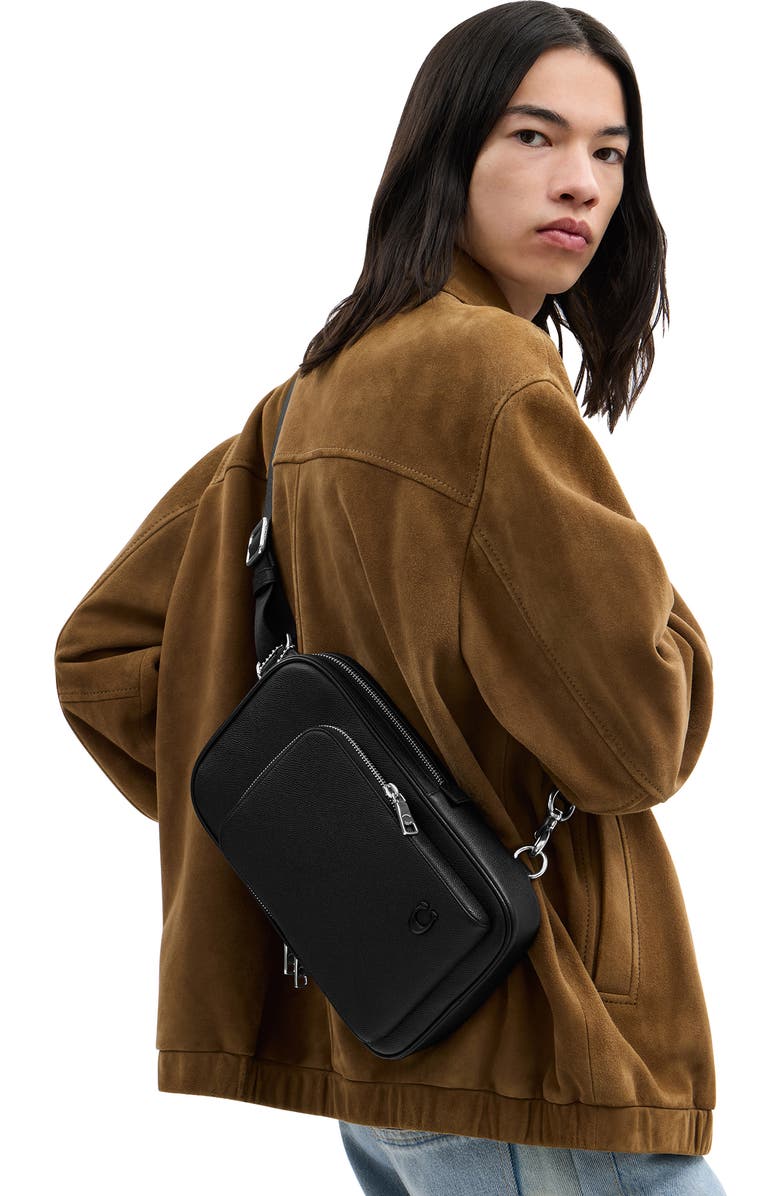 COACH Felix Leather Sling Bag, Alternate, color,