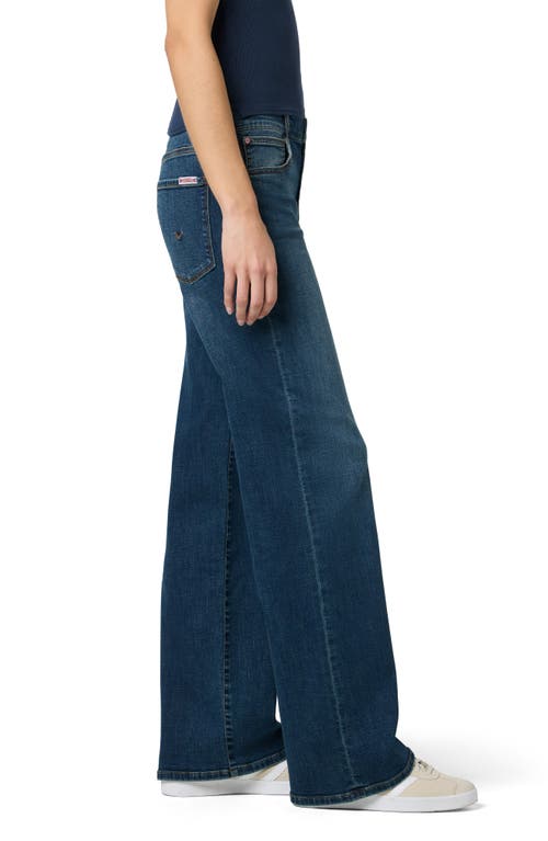 Hudson Jeans Rosalie High Waist Wide Leg Jeans In Blue