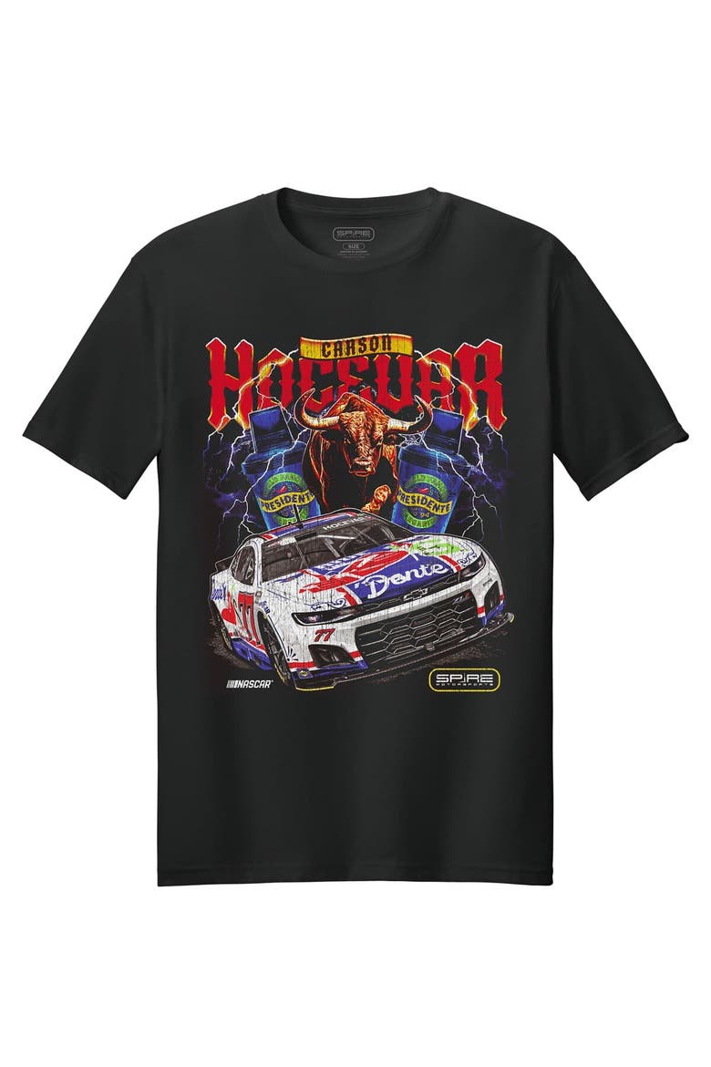 Men's E2 Apparel  Black Carson Hocevar Chili's Car T-Shirt, Alternate, color, Black