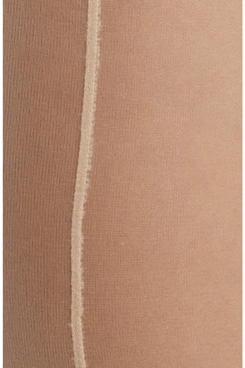 Sheer Back Seam Tights, Alternate, color, BEIGE ALMOND