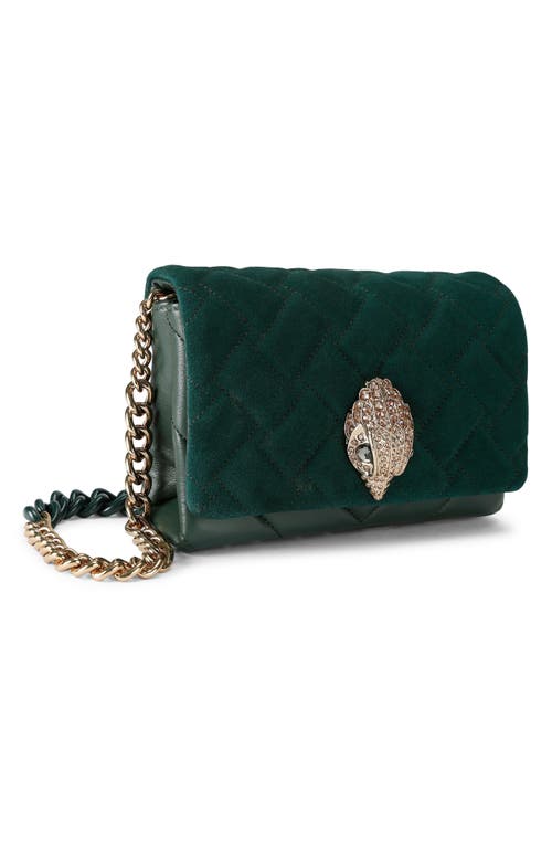 Kurt Geiger London Mini Kensington Crossbody Bag In Green