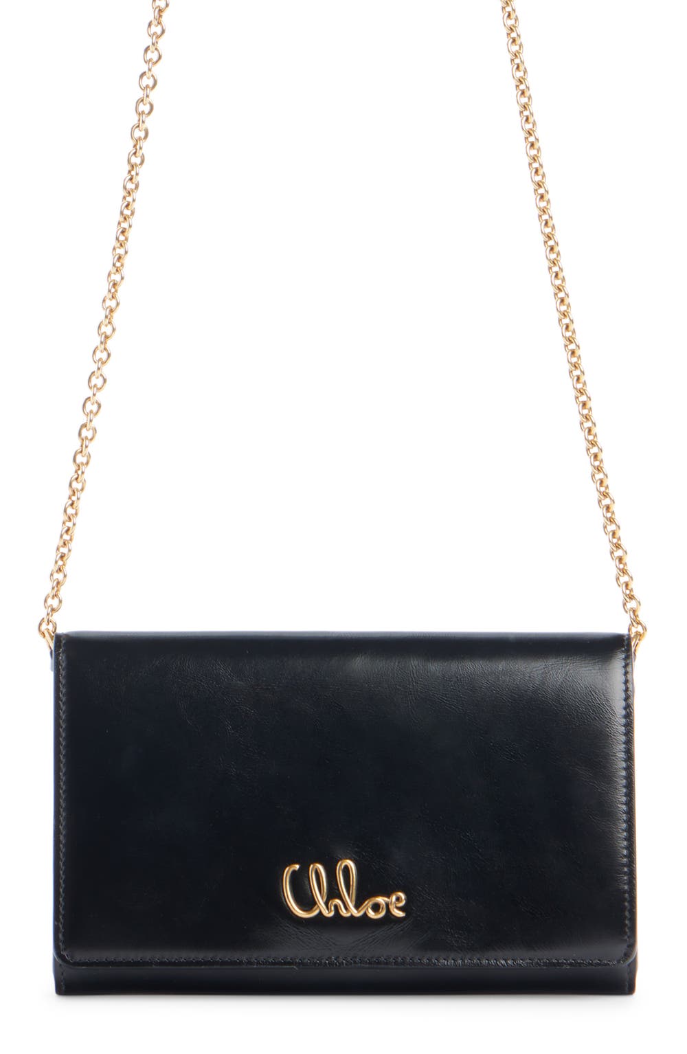 Iconic Wallet on a Chain, color, BLACK
