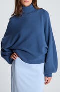 Kenneth Cole Collection Shaker Crop Turtleneck Sweater