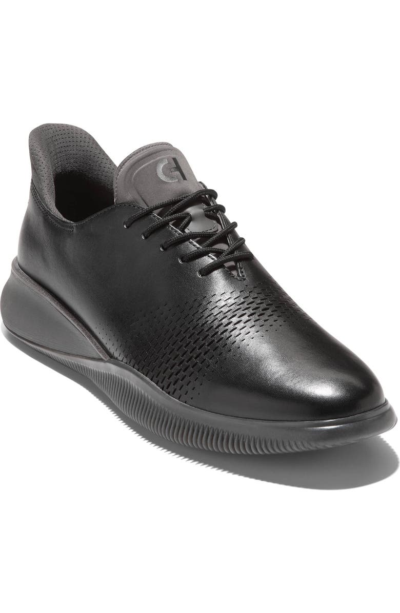 Cole Haan 6.ZeroGrand Laser Quick-On Oxford, Main, color, Black / Raven