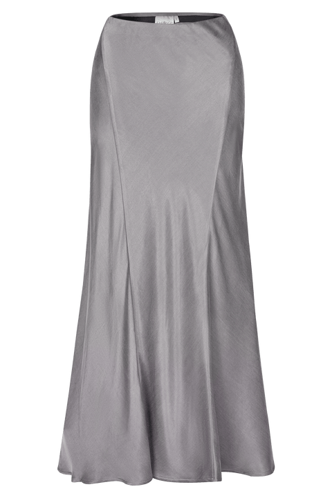 Lila Bias Silky Skirt