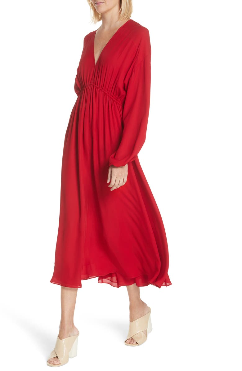 Elizabeth and James Norma Silk Dress, Alternate, color, 